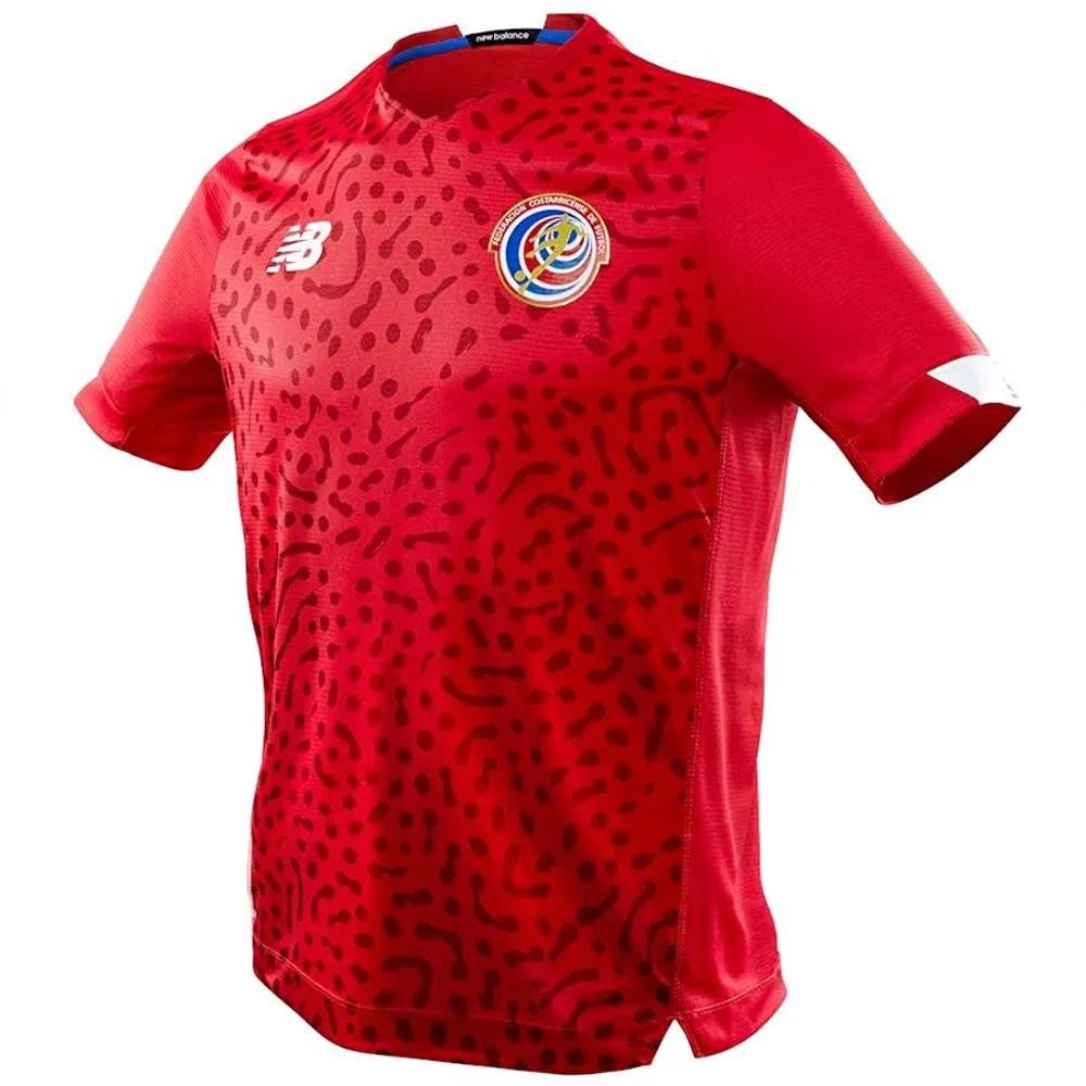 New Balance 2021-22 Costa Rica Home Jersey - Red (Front)