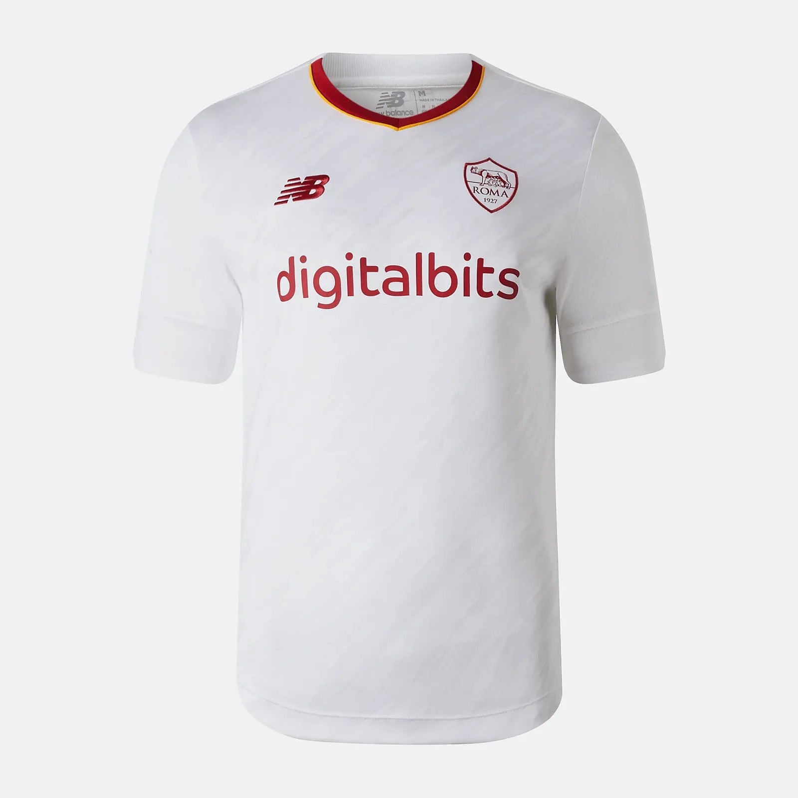 New Balance 2022-23 Roma Away Jersey - White (Front)