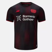 New Balance 2025-26 Bayer Leverkusen Men's Stadium Home Soccer Jersey (Front)