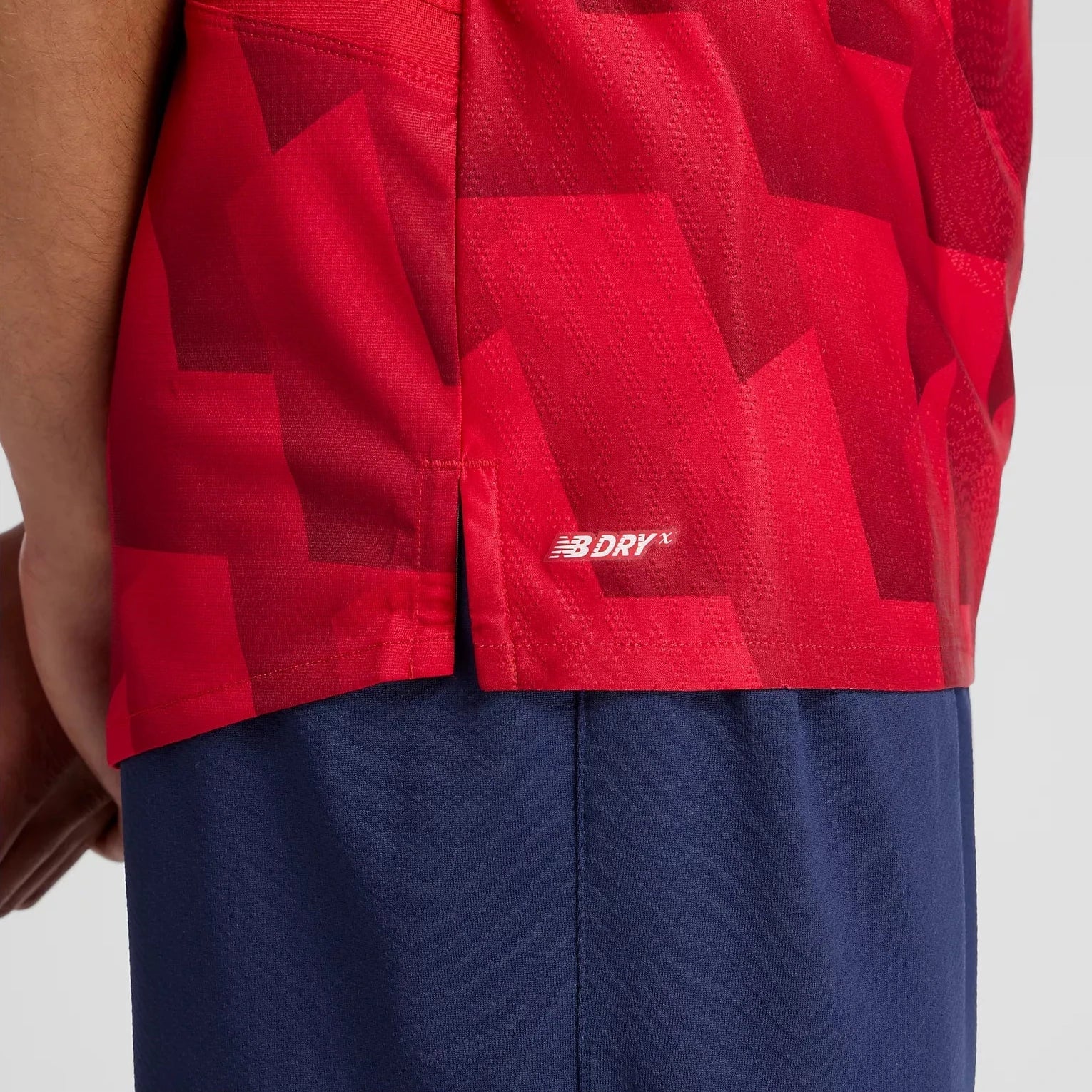 New Balance 2025-26 Lille Men's Authentic Home Soccer Jersey (Detail 3)