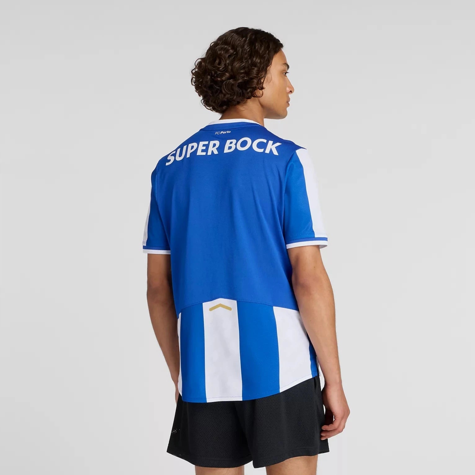 New Balance 2025-26 Porto Men's Stadium Home Soccer Jersey (Model - Back)