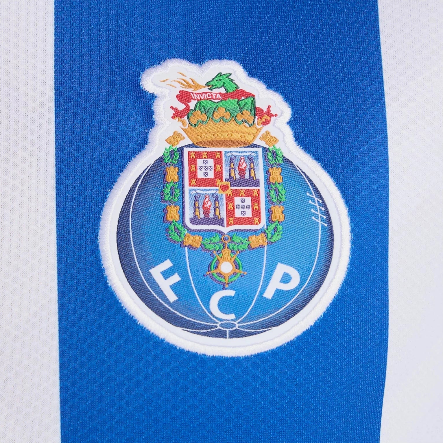New Balance 2025-26 Porto Men's Stadium Home Soccer Jersey (Detail 4)