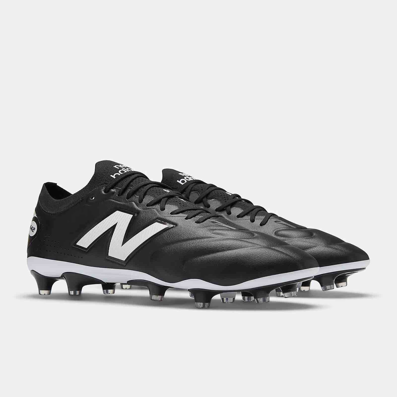 New Balance 442 Elite Knit V3 2E Wide Firm Ground Soccer Cleats (Pair - Lateral)