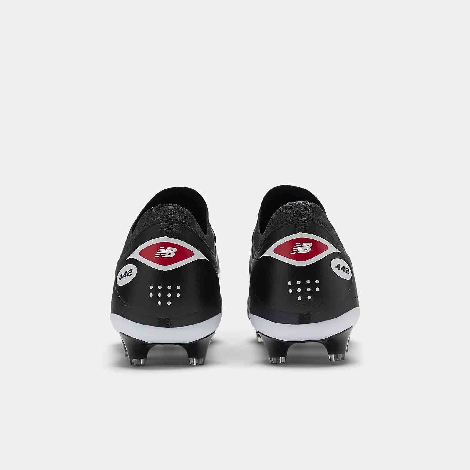 New Balance 442 Elite Knit V3 2E Wide Firm Ground Soccer Cleats (Pair - Back)