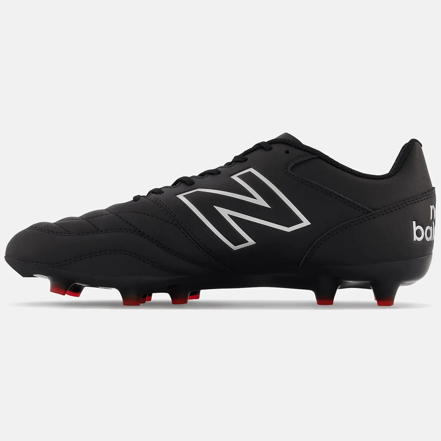 New Balance 442 V2 Team FG Standard Black with White (Side 2)