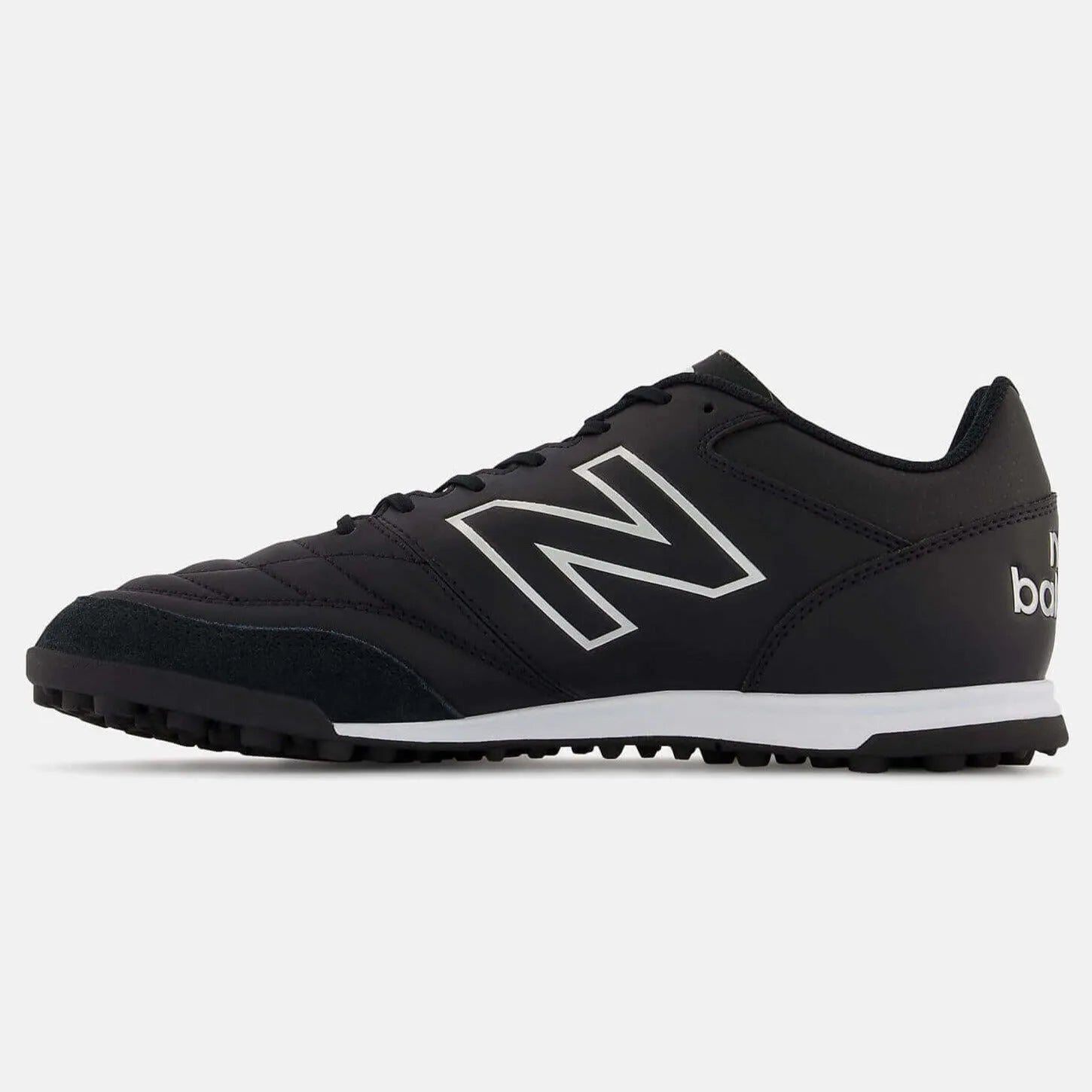 New Balance 442 v2 Team Turf 2E Wide - Black-White (Side 2)