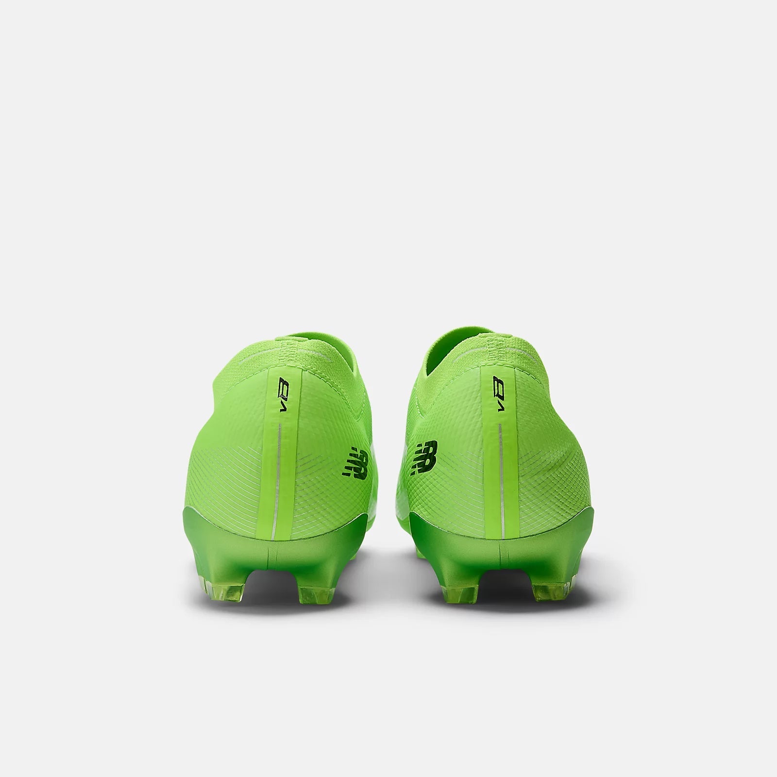 New Balance Furon Elite V8 2E Wide Firm Ground Soccer Cleats - Lime Light Pack (FA25) (Pair - Back)