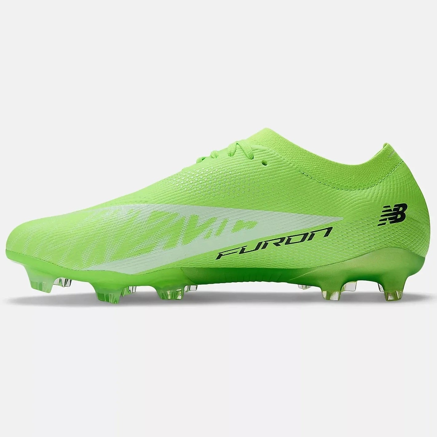New Balance Furon Elite V8 2E Wide Firm Ground Soccer Cleats - Lime Light Pack (FA25) (Side 2)
