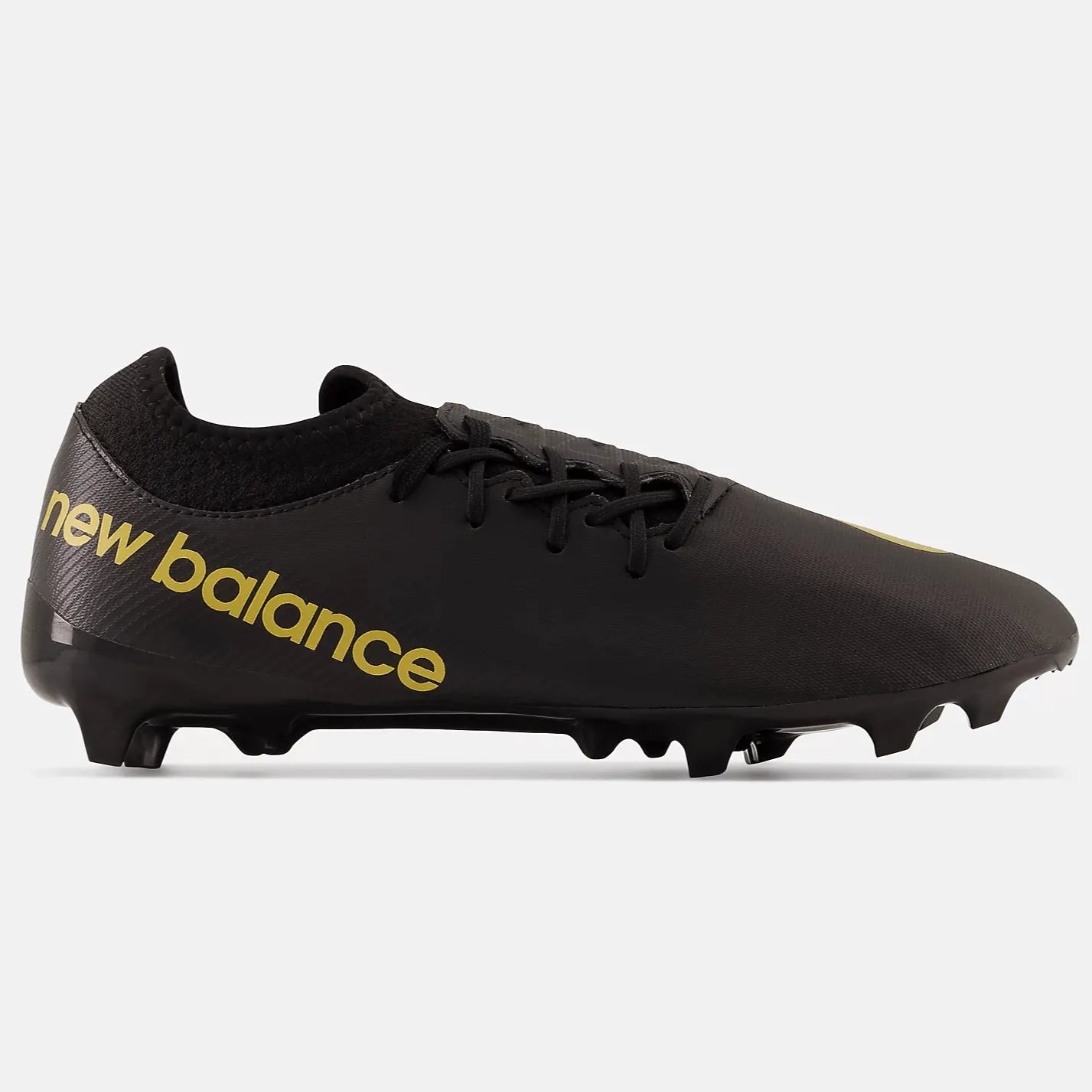 New Balance Furon V7 Dispatch FG 2E Wide - Black-Gold