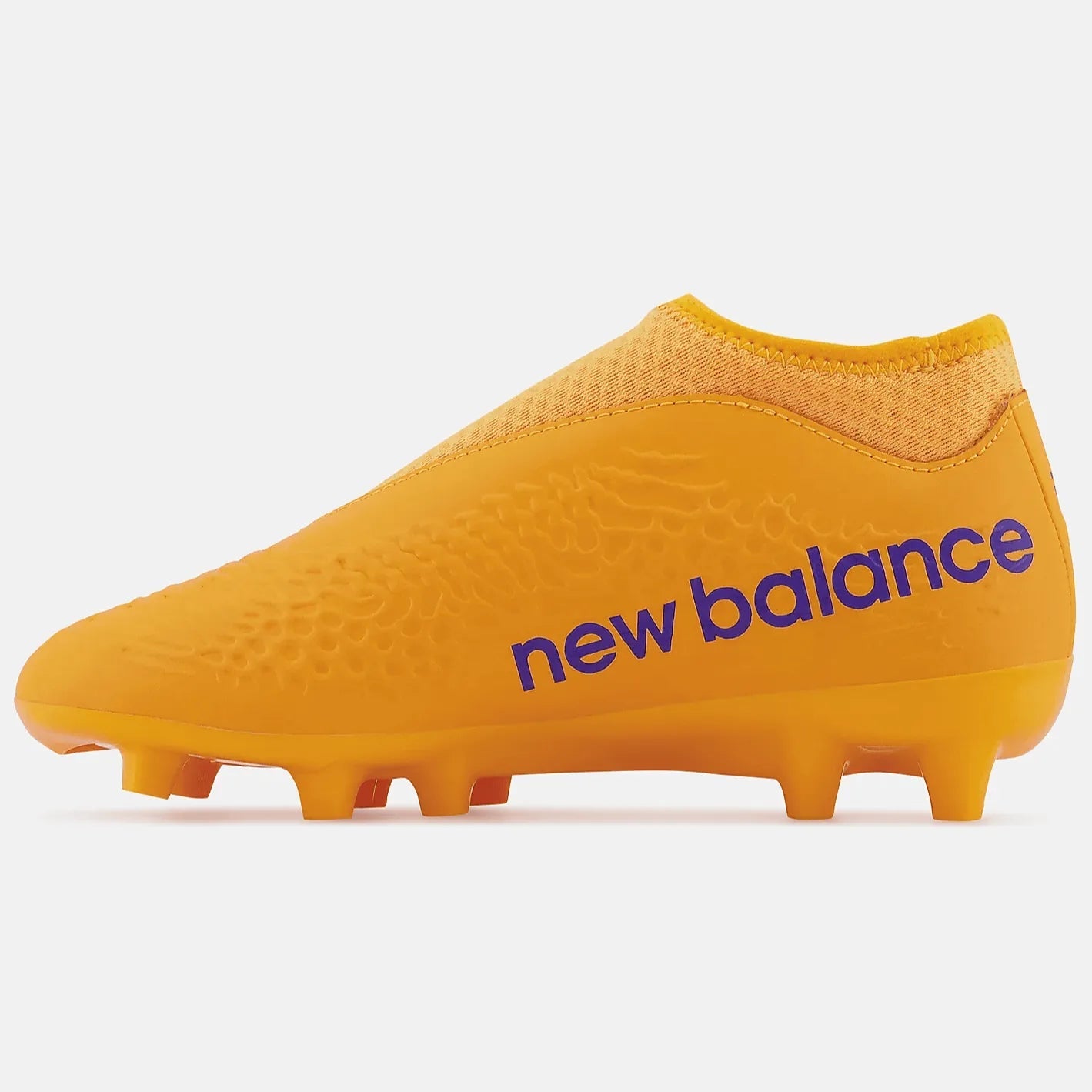 New Balance Junior Tekela V3+ Magique FG 2E Wide - Yellow Orange