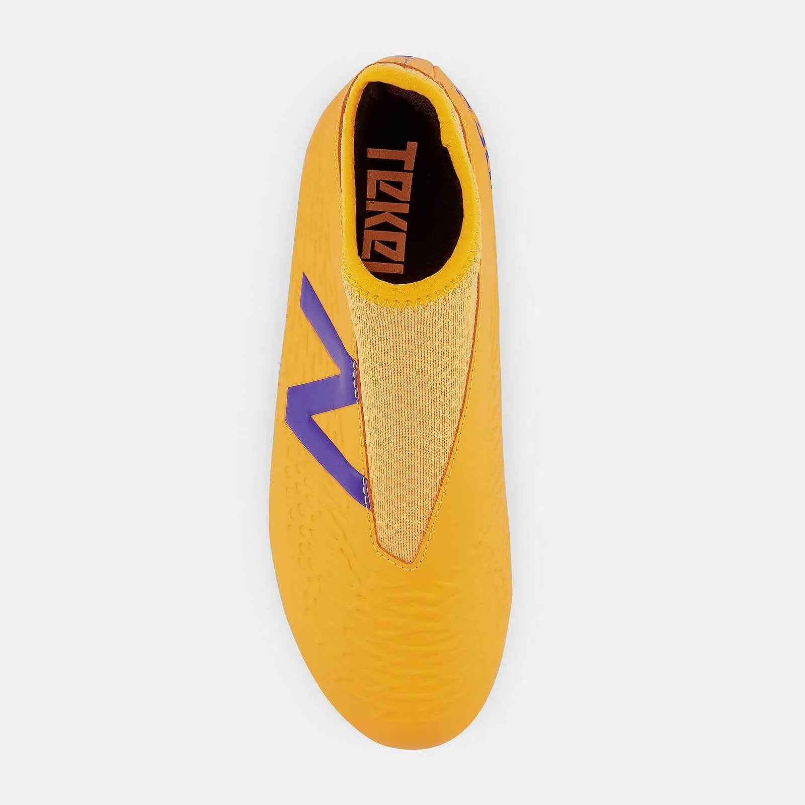 New Balance Junior Tekela V3+ Magique FG 2E Wide - Yellow Orange