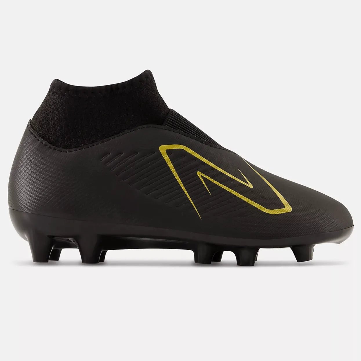 New Balance Junior Tekela V4 Magique FG Wide - Black-Gold