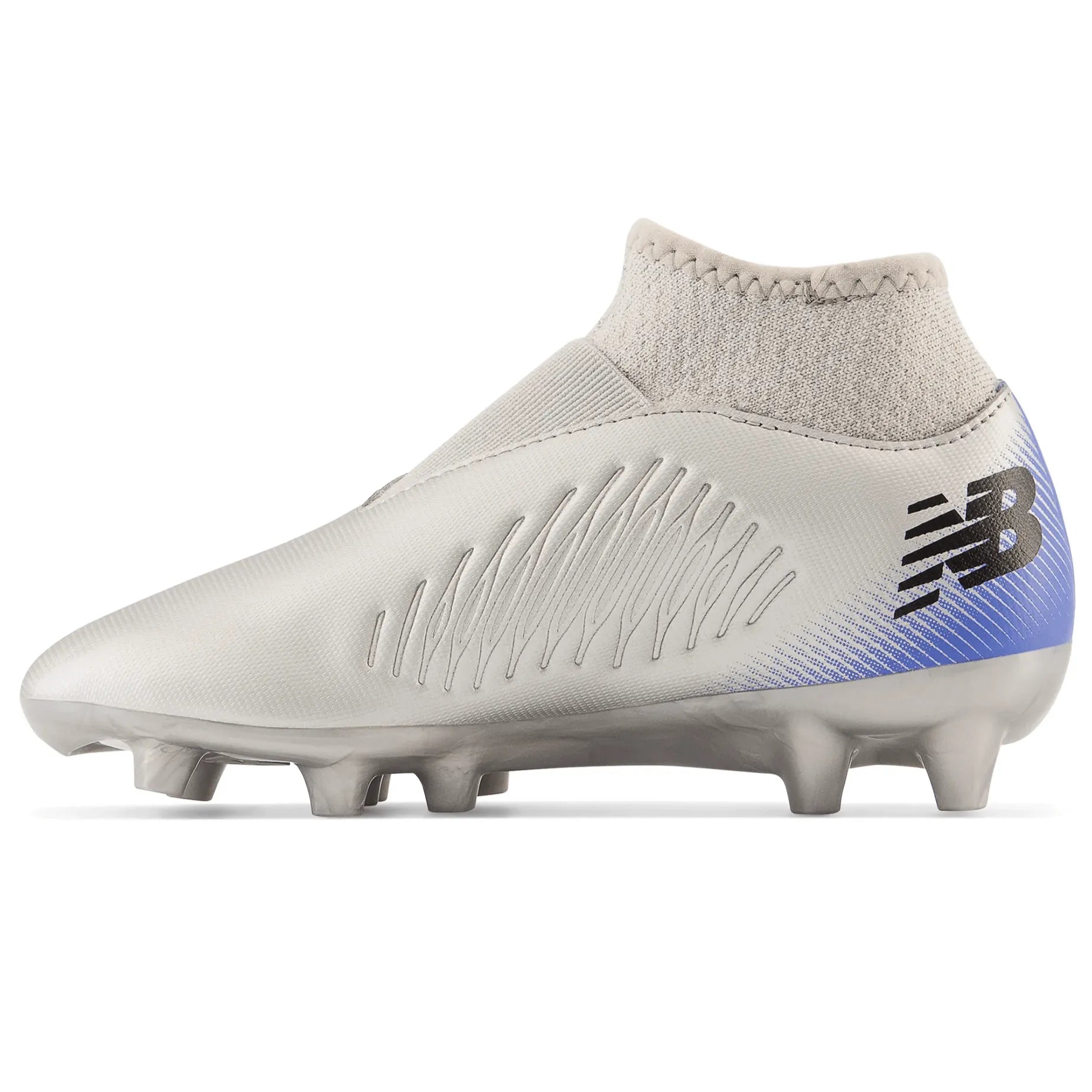 New Balance Junior Tekela v4 Magique FG Wide - Grey-Blue