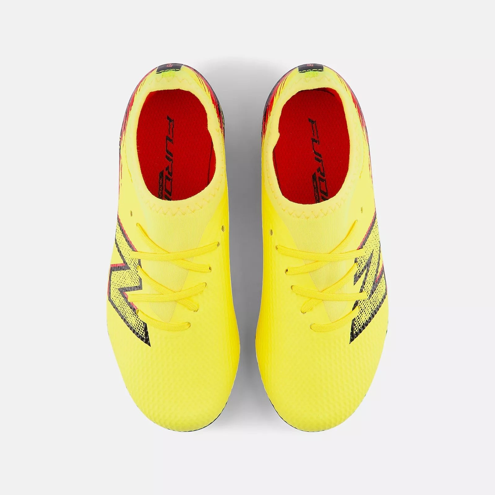 New Balance Junior Furon Team V8 Wide Firm Ground Soccer Cleats - Live Wire Pack (SP26)