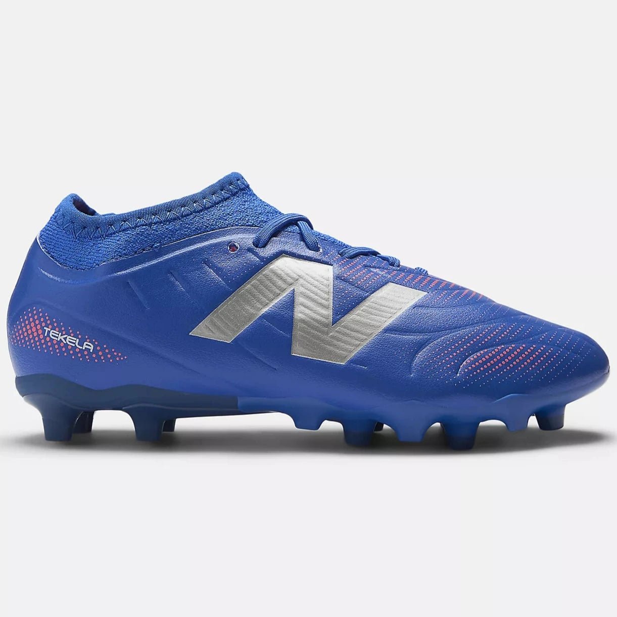 New Balance Kids Tekela Team Low Laced V5 Wide Firm Ground Soccer Cleats - Cause and Effect Pack (FA25) (Side 1)