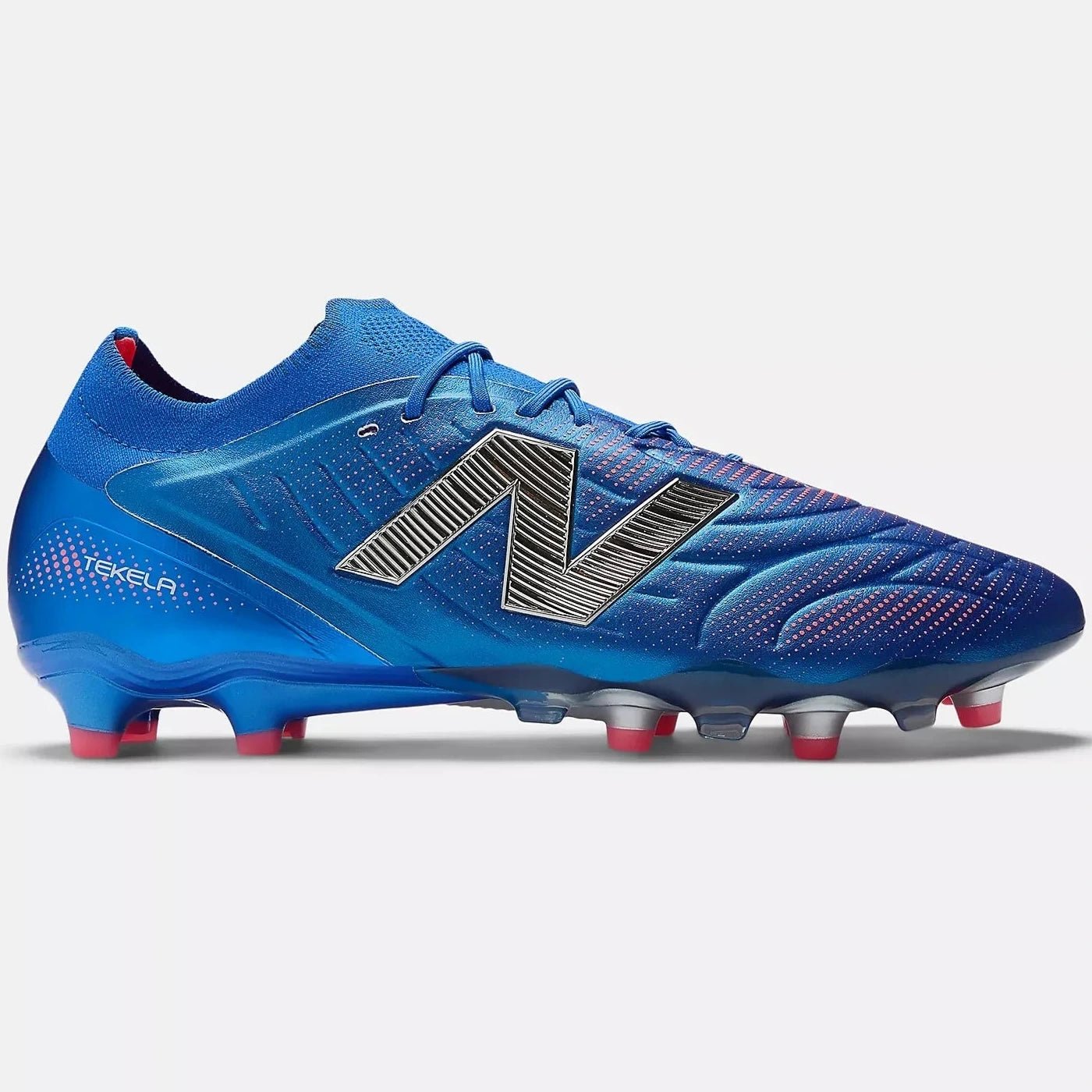 New Balance Tekela Elite Low Laced V5 2E Standard Firm Ground Soccer Cleats - Cause and Effect Pack (FA25) (Side 1)