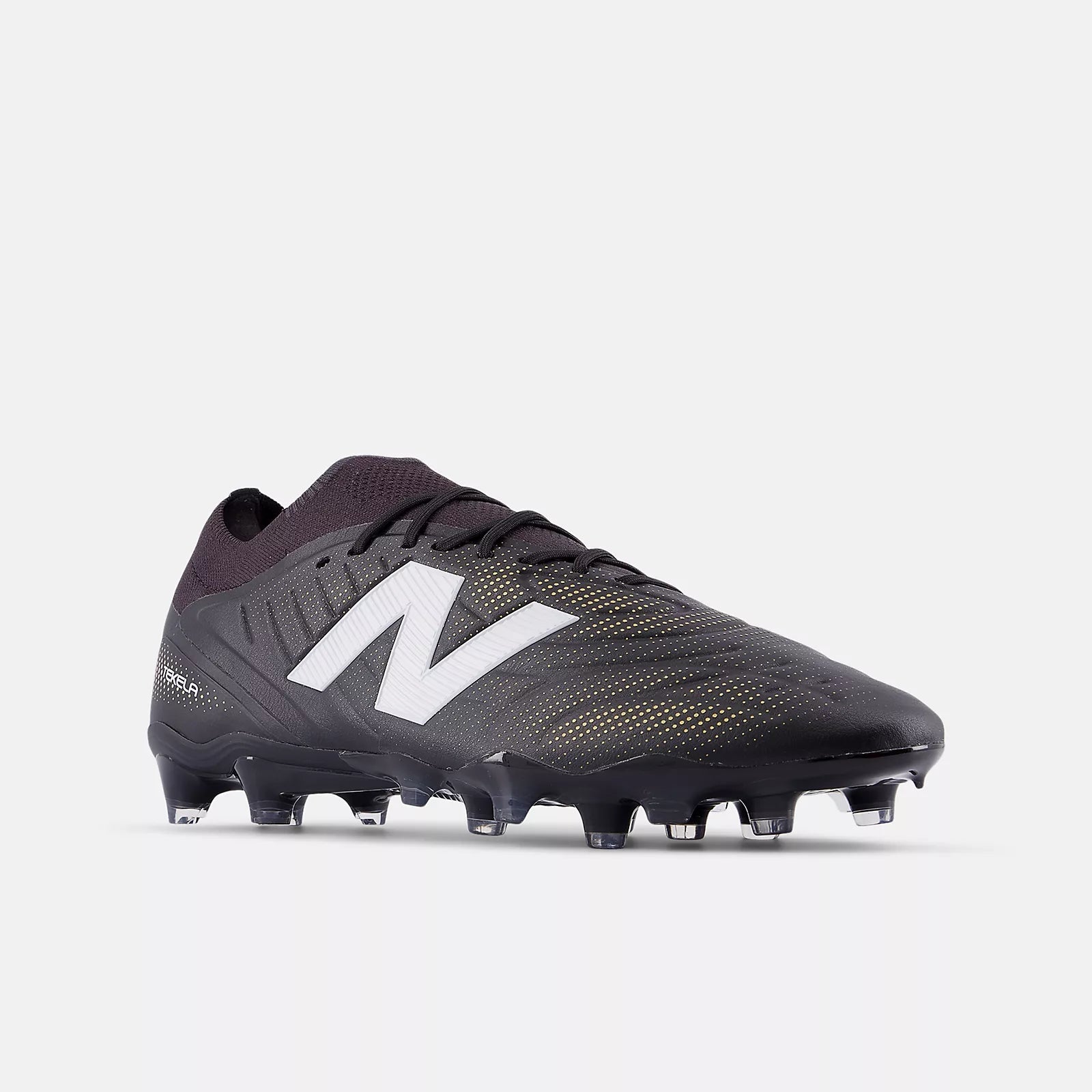 New Balance Tekela Elite Low Laced V5 2E Wide Firm Ground Soccer Cleats (Lateral - Front)