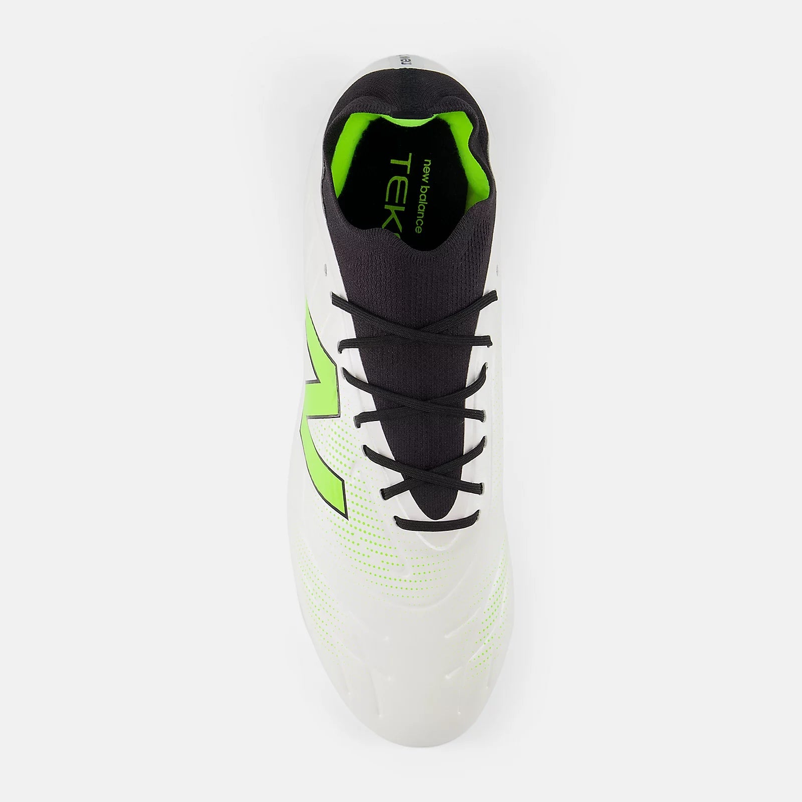 New Balance Tekela Team Low Laced V5 2E Wide Firm Ground Soccer Cleats - Lime Light Pack (FA25) (Top)
