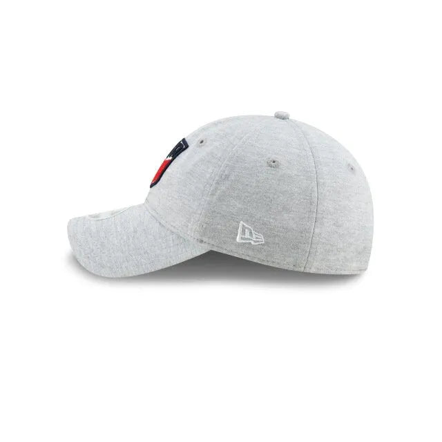 New Era USA Womens Sporty Shine Adjustable Hat - Grey (Side 1)