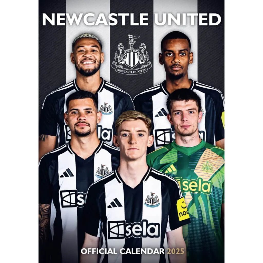 Newcastle 2025 Official Calendar (Front)