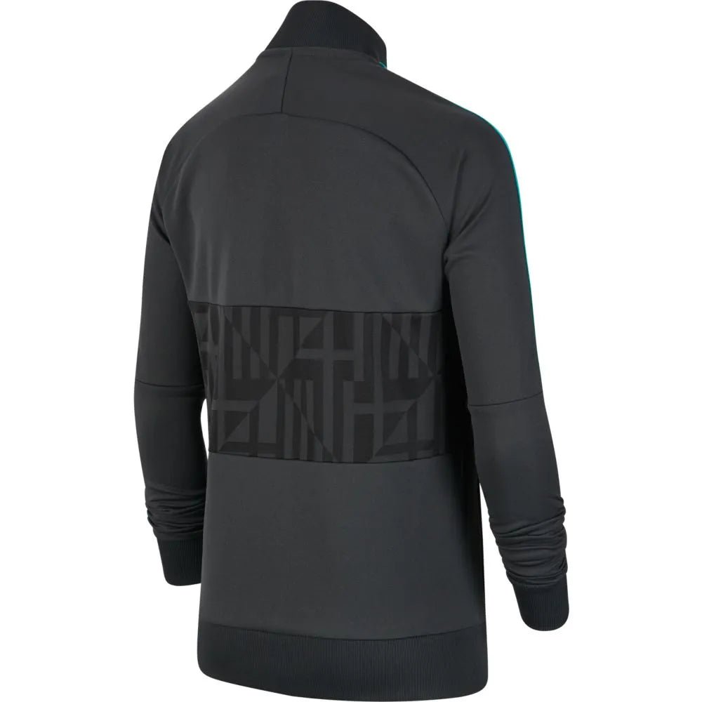 Nike 2019-20 FC Barcelona I96 YOUTH CL Jacket - Black-Teal