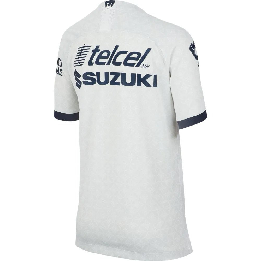 Nike 2019-20 Pumas YOUTH Home Jersey - White-Navy