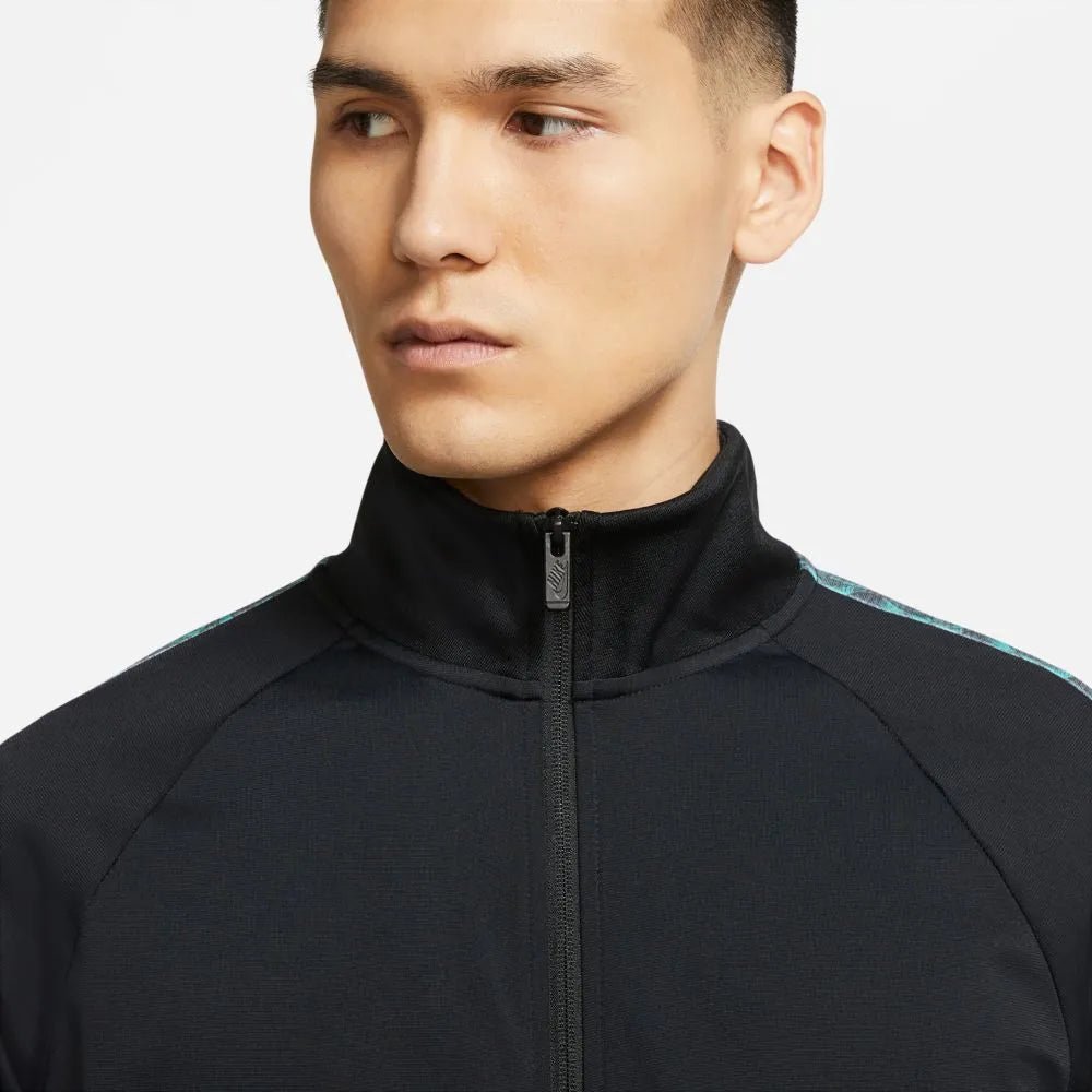 Nike 2020-21 Barcelona NSW JDI Pk Tape Jacket - Black-Teal