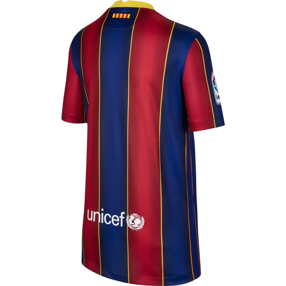 Nike 2020-21 Barcelona Youth Home Jersey - Blue-Red