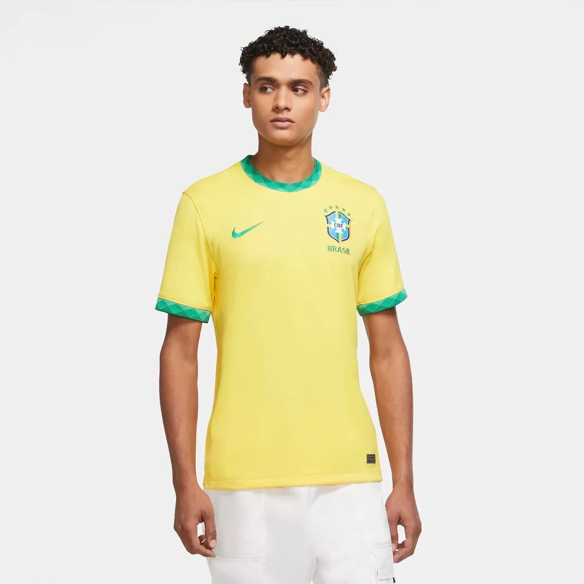 Nike 2020-21 Brasil Home Jersey - Yellow