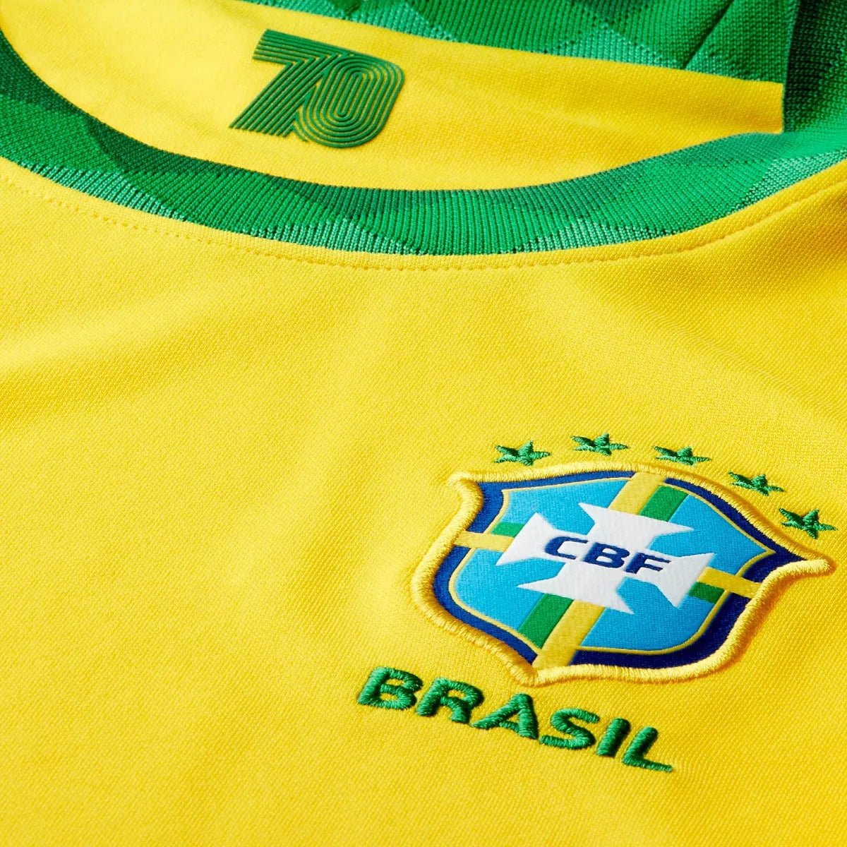 Nike 2020-21 Brasil Youth Home Jersey - Yellow