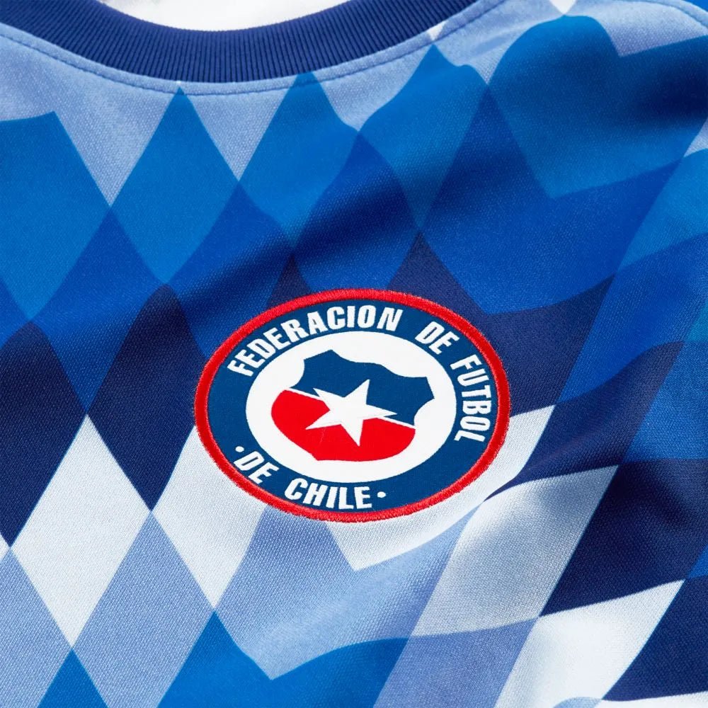 Nike 2020-21 Chile Breathe Training Top - Blue-White