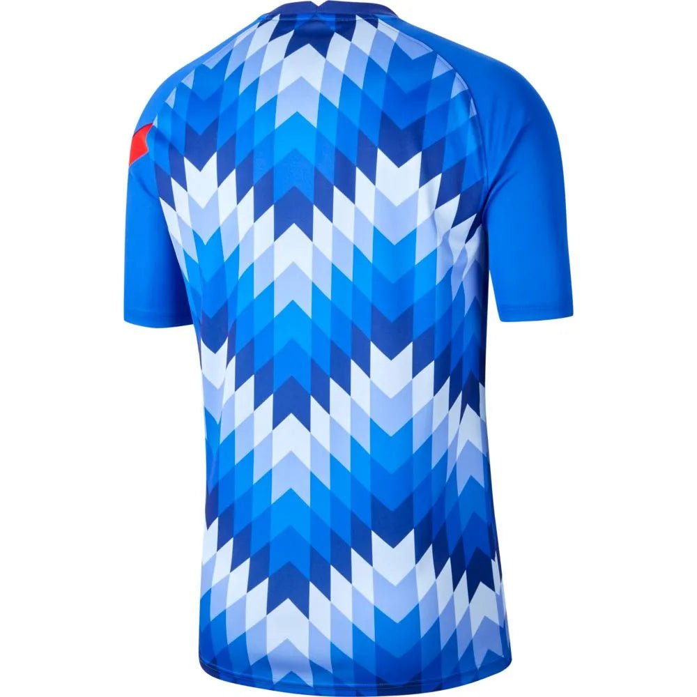 Nike 2020-21 Chile Breathe Training Top - Blue-White