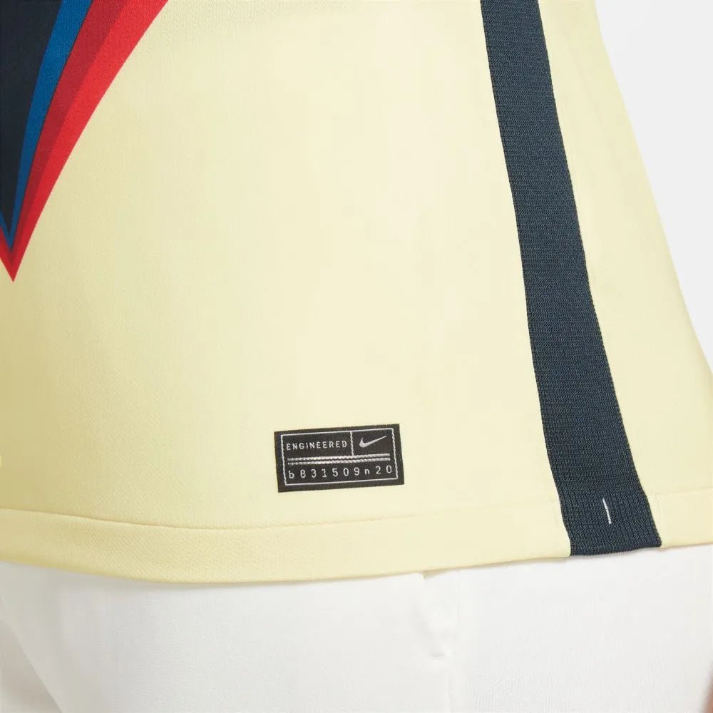 Nike 2020-21 Club America Women Home Jersey - Yellow-Navy