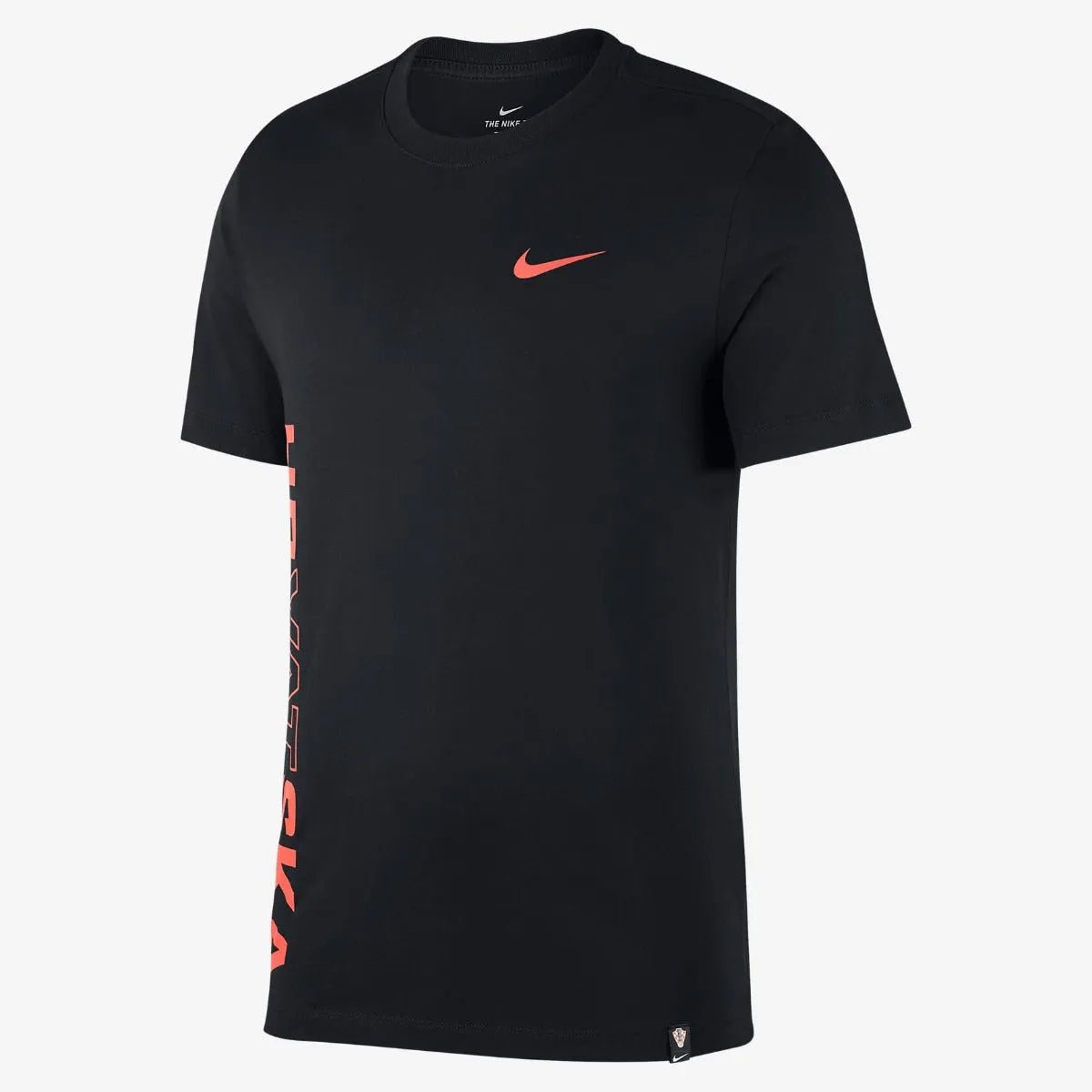 Nike 2020-21 Croatia Voice Tee - Black