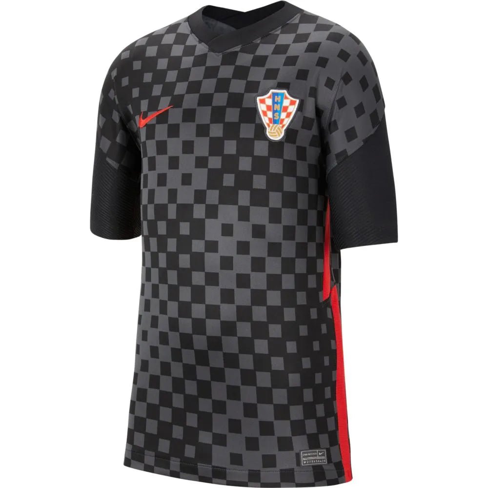 Nike 2020-21 Croatia YOUTH Away Jersey - Black