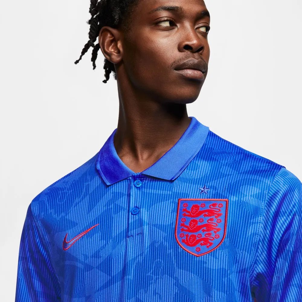 Nike 2020-21 England Away Jersey - Blue-Red