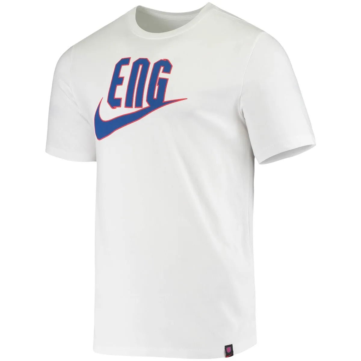 Nike 2020-21 England Training Ground Tee - White-Blue-Red