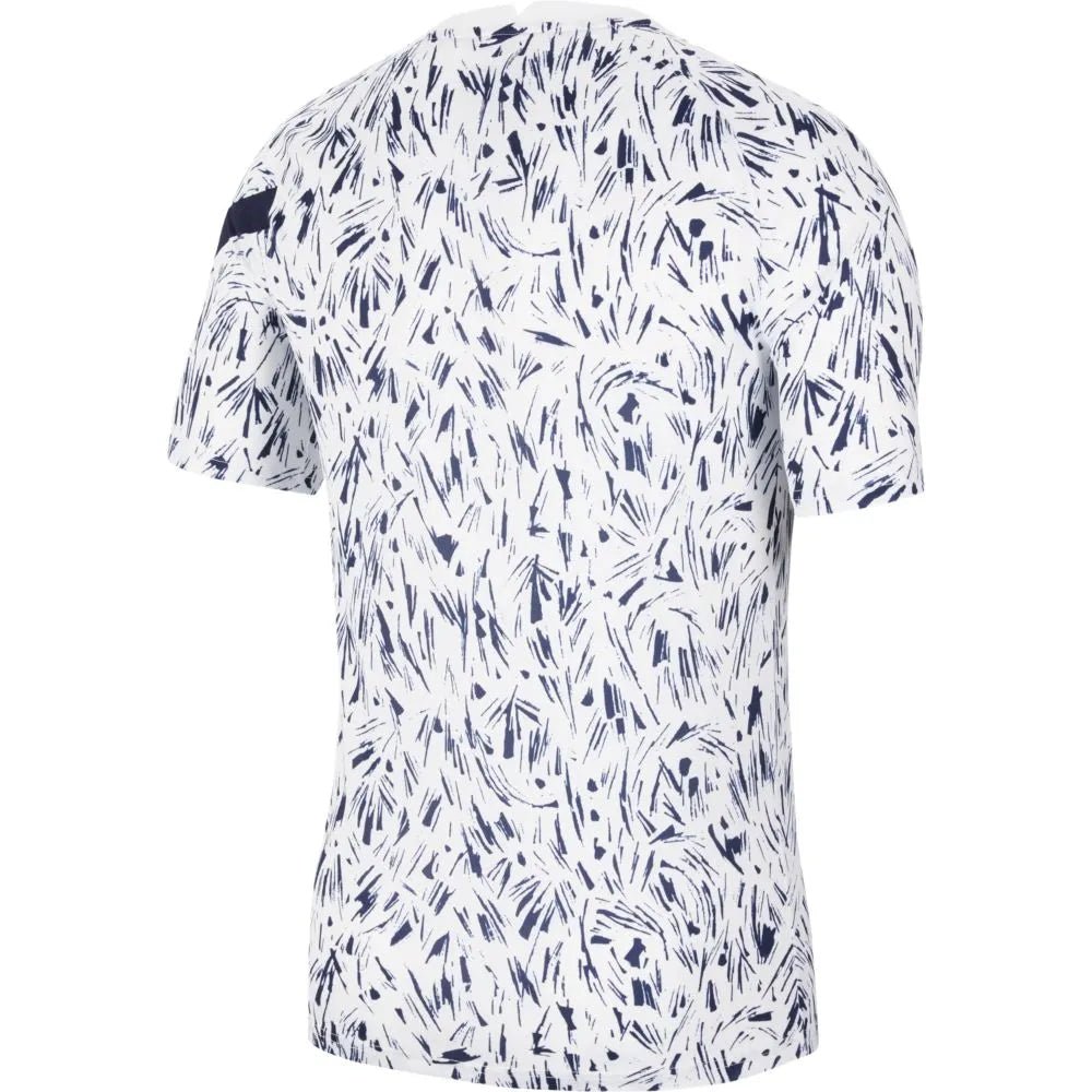 Nike 2020-21 France Dri-Fit Training Top - White-Blue