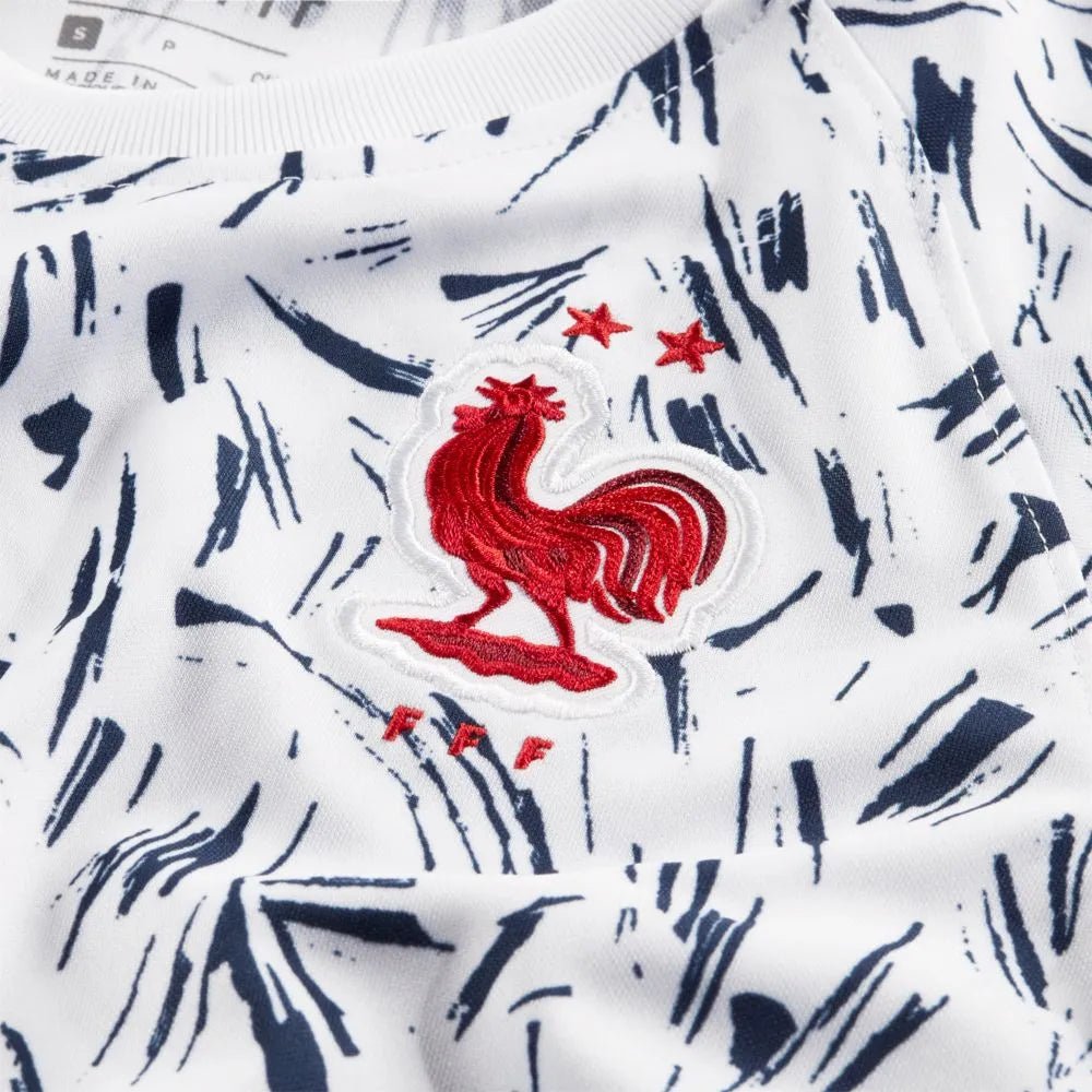 Nike 2020-21 France Dri-Fit YOUTH Training Top - White