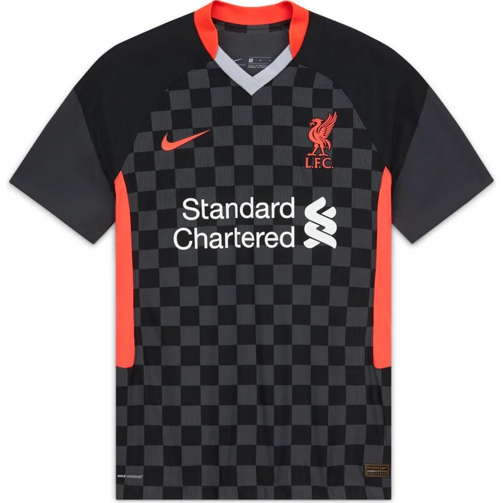 Nike 2020-21 Liverpool Vapor Match Authentic Third Jersey - Anthracite-Crimson