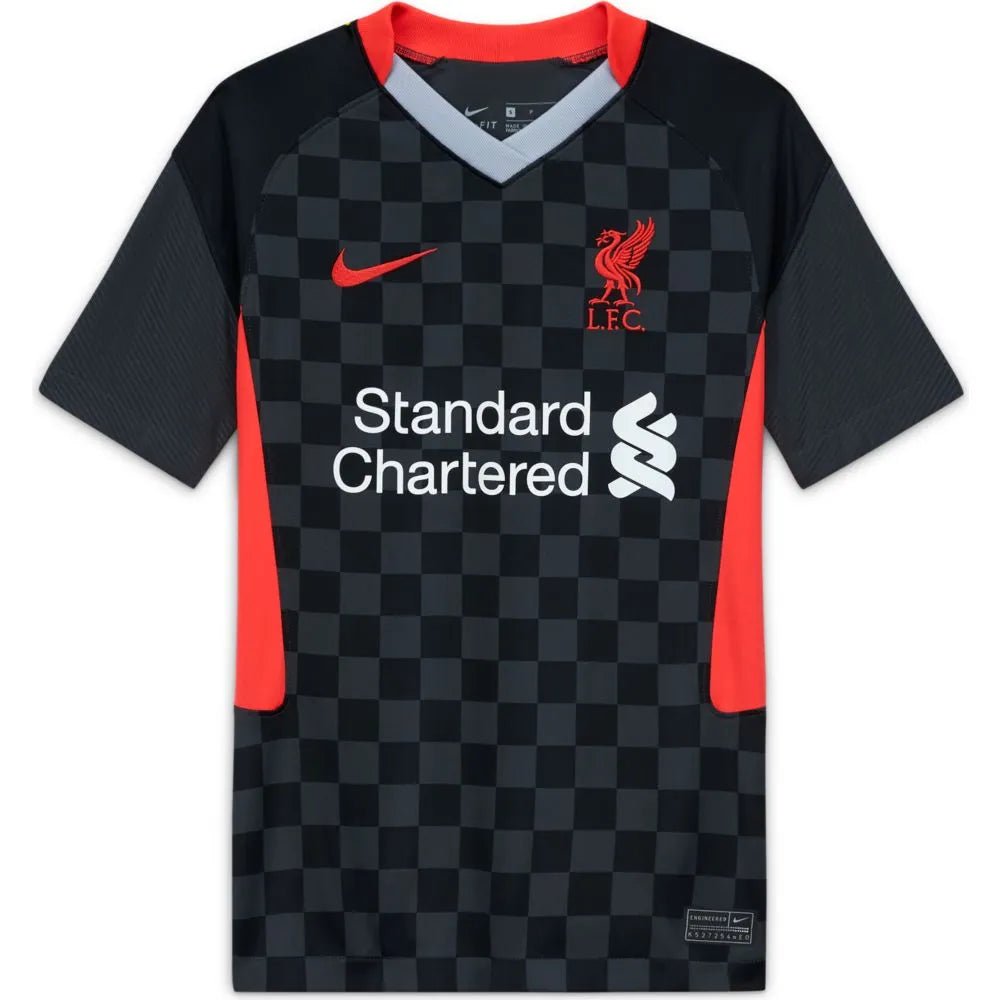 Nike 2020-21 Liverpool Youth Third Jersey - Anthracite-Crimson
