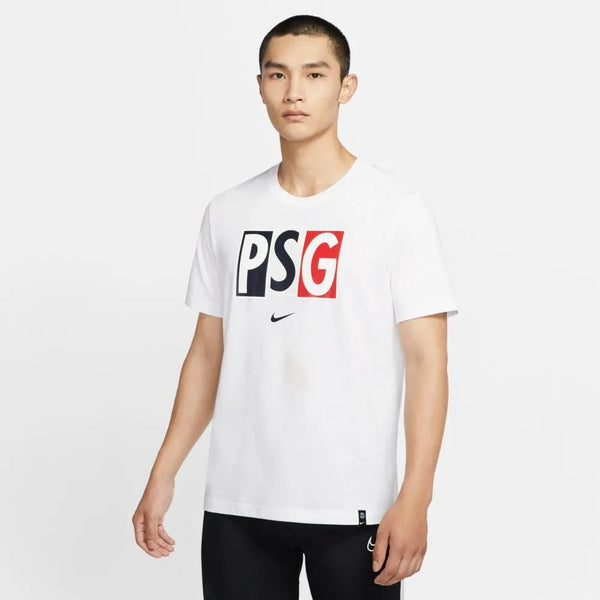 Nike 2020-21 PSG Voice Tee - White – ProSoccer