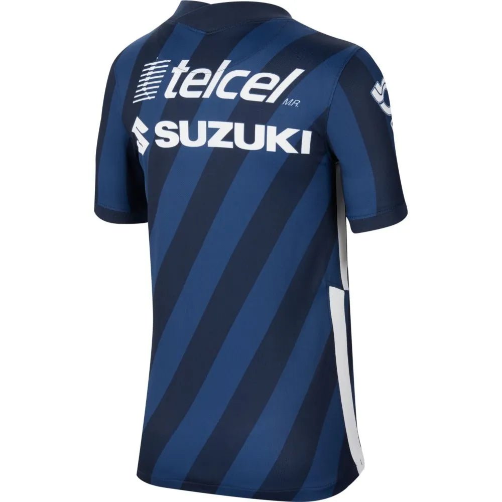 Nike 2020-21 Pumas YOUTH Away Jersey - Navy-White