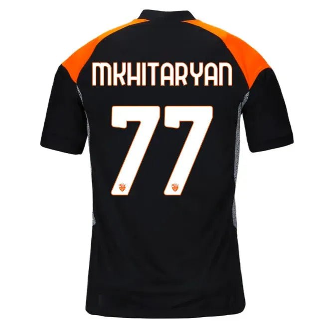 Nike 2020-21 Roma Third Jersey - Black-Orange