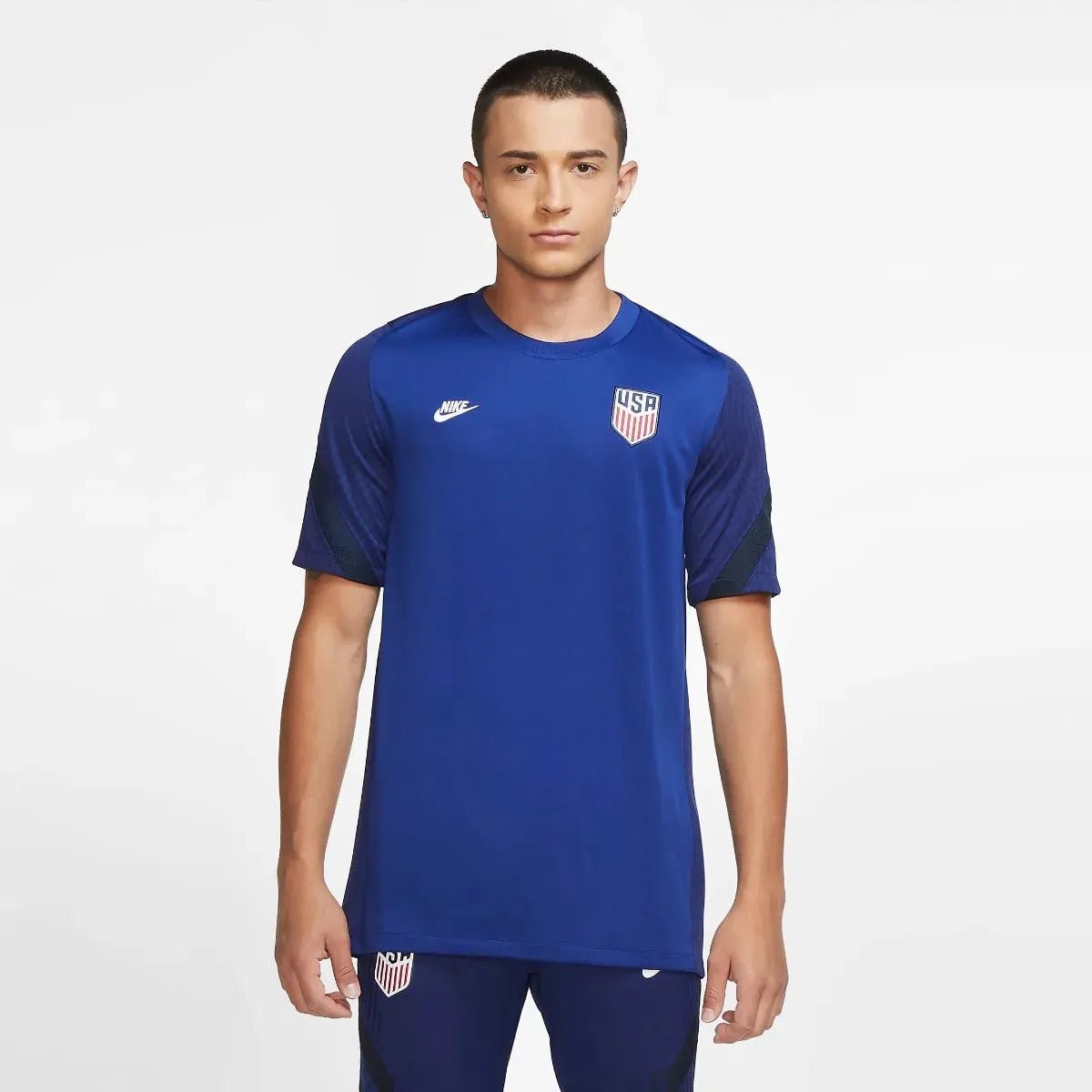 Nike 2020-21 USA Breathe Strike Top - Blue