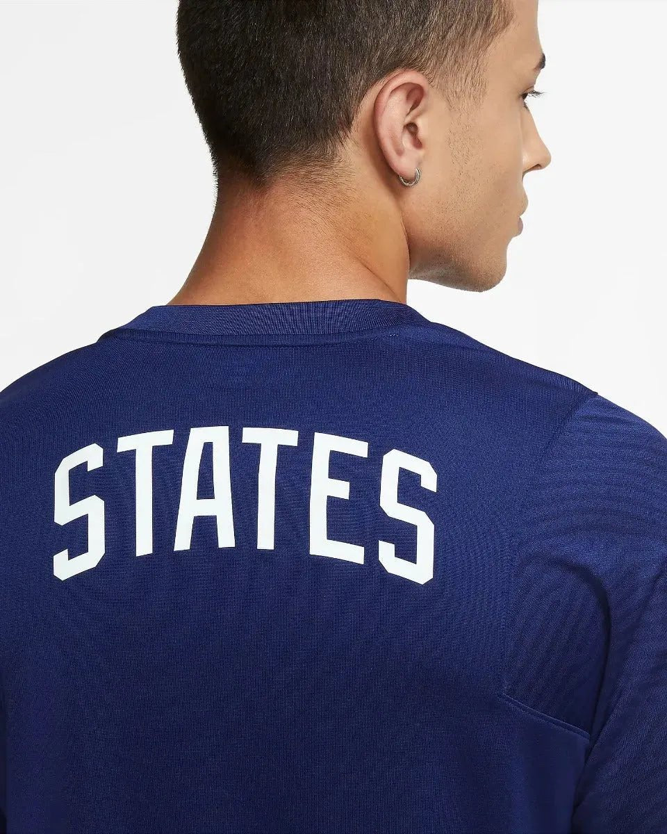 Nike 2020-21 USA Breathe Strike Top - Blue