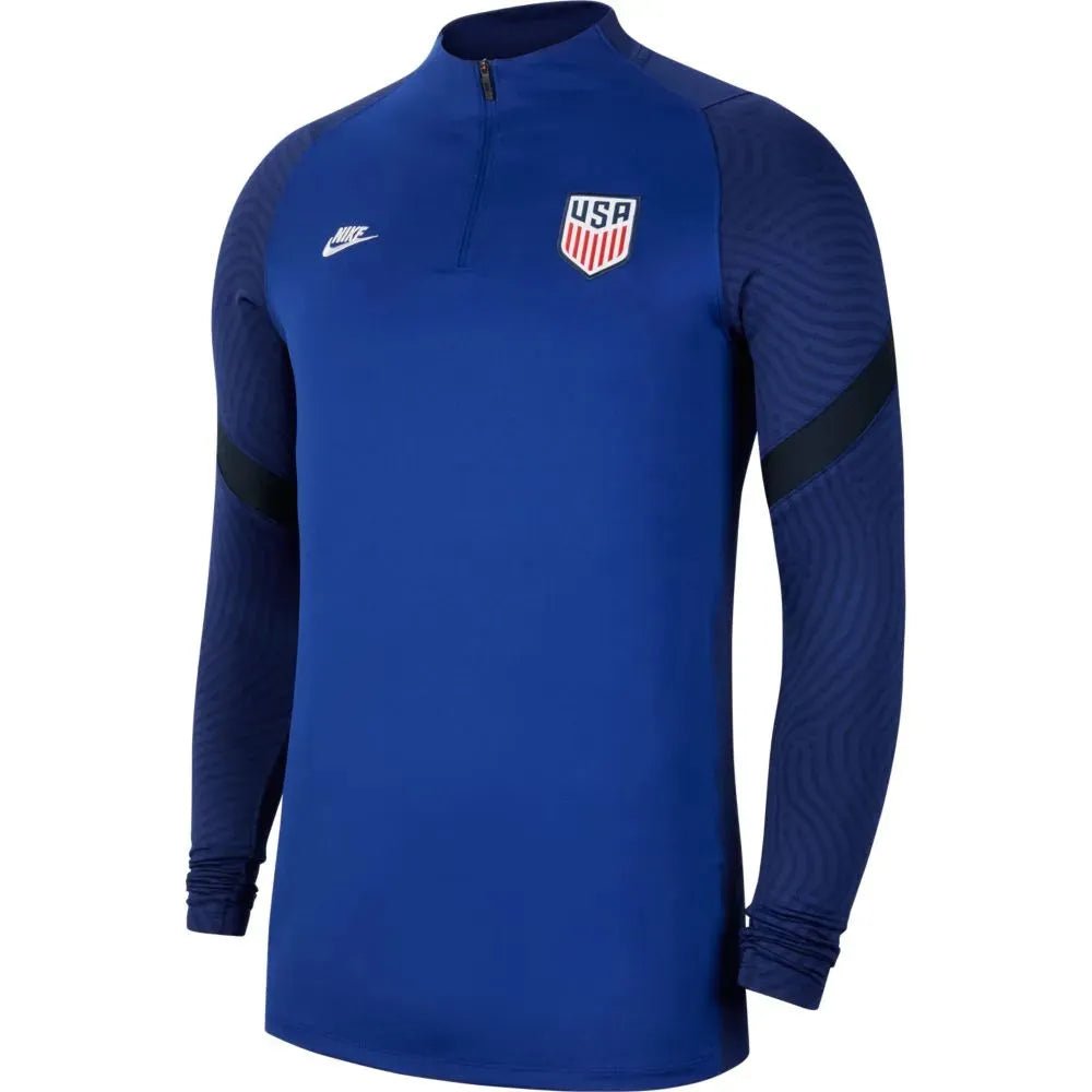 Nike 2020-21 USA Dry-Fit Strike Drill Top - Blue