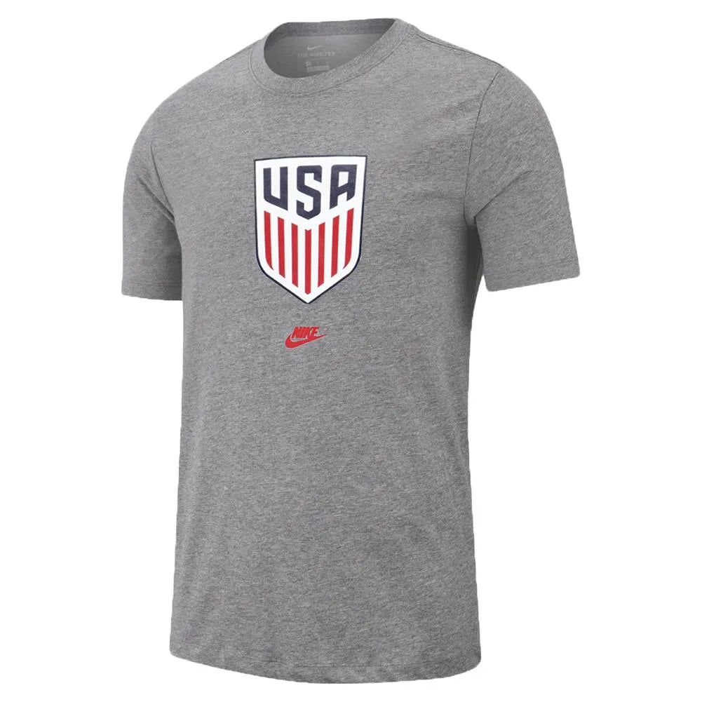 Nike 2020-21 USA Evergreen Crest YOUTH Tee - Grey