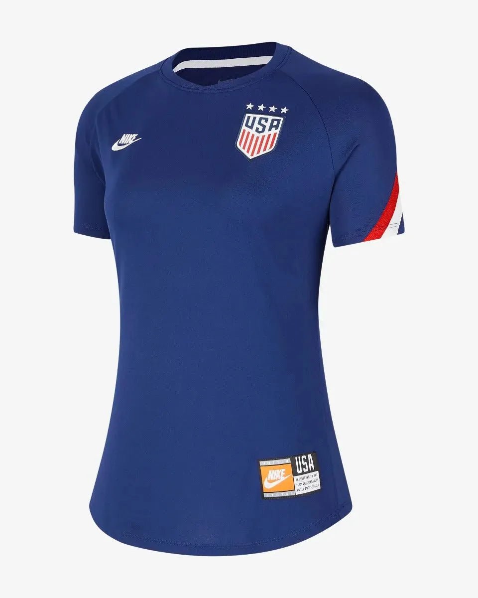 Nike 2020-21 USA WOMENS Dri-Fit SS Top - Navy