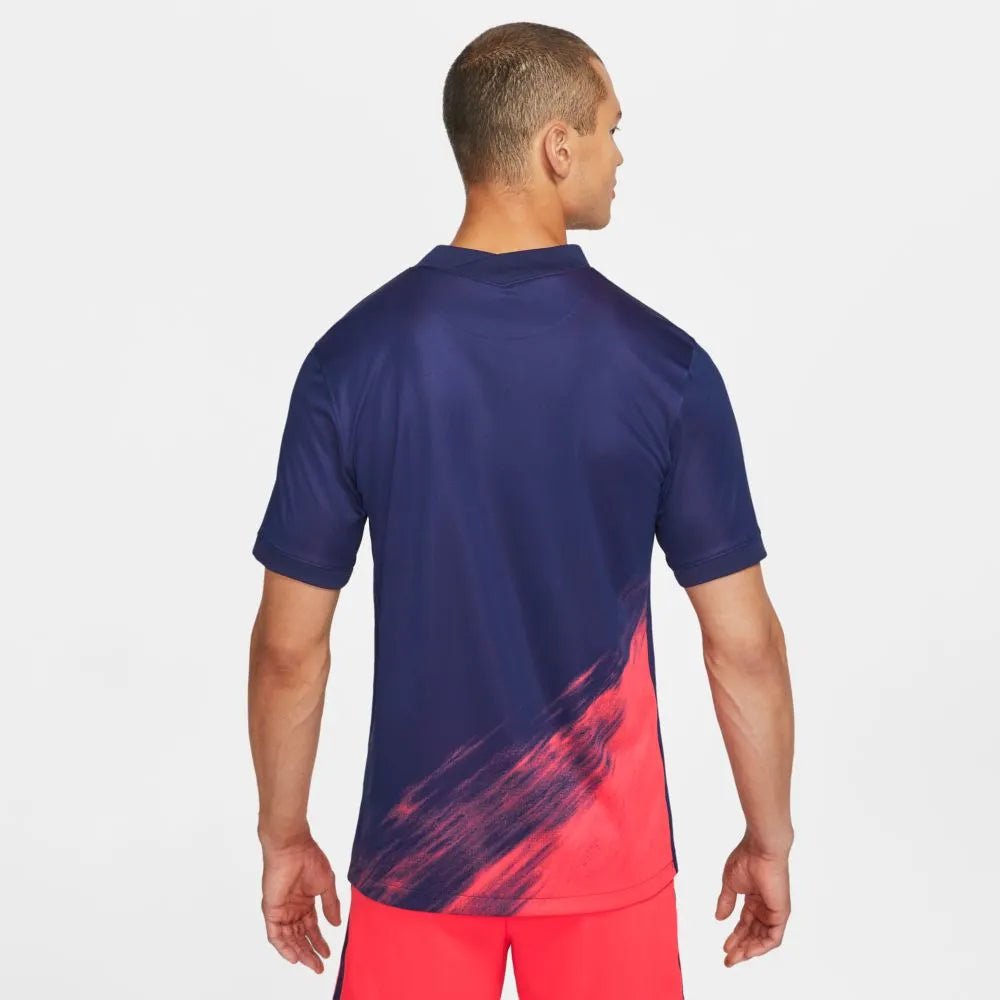 Nike 2021-22 Atletico Madrid Away Jersey - Loyal Blue-Crimson (Model - Back)